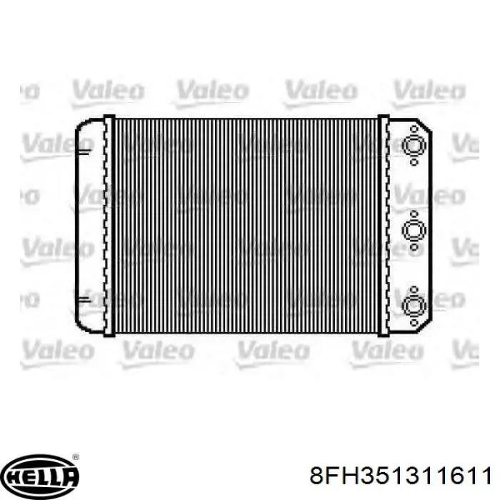 Радиатор печки (отопителя) FPS FP46N120 цена, от 24.37 USD
