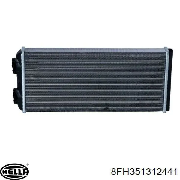 Радиатор печки LRH1240 Luzar