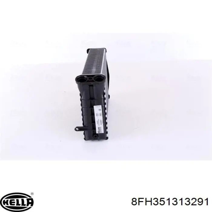 8FH351313291 HELLA Радиатор отопителя салона