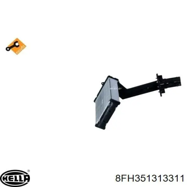 Радиатор печки (отопителя) FPS FP56N48 цена, от 718.32 UAH
