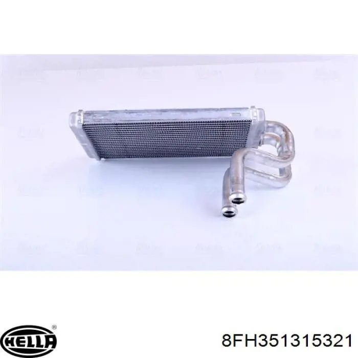Радиатор печки 4170N81 Polcar