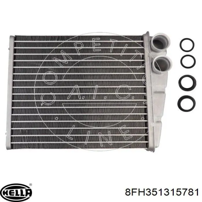 Радиатор печки 350218423000 Magneti Marelli