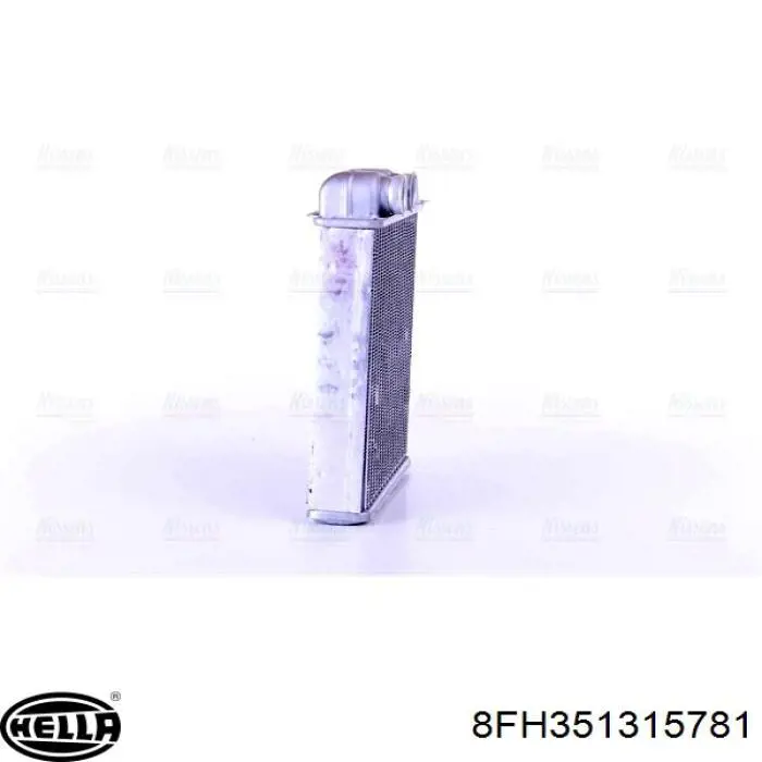 Радиатор отопителя HELLA 8FH351315781
