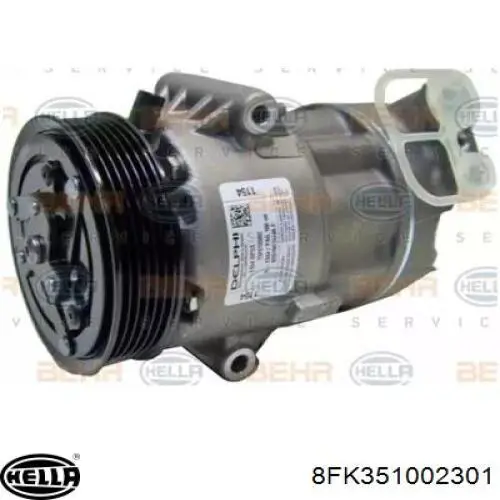 Компрессор системы кондиционирования Fiat/Alfa/Lancia 51883101 цена, от 138.51 USD