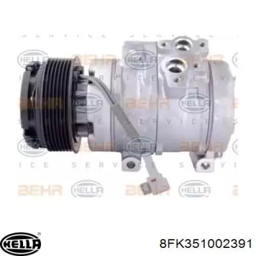 Компрессор кондиционера 73111AG020 Subaru