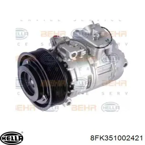 Компрессор кондиционера 8FK351002421 HELLA