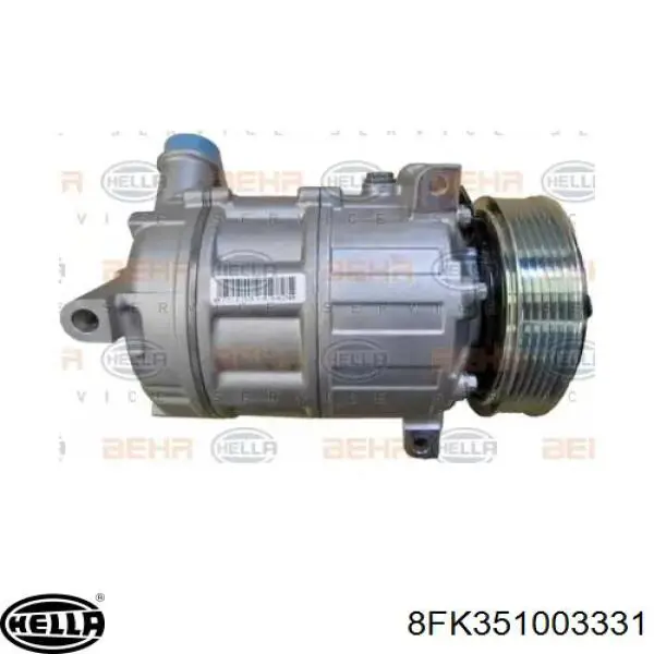 Компрессор кондиционера 8FK351003331 HELLA