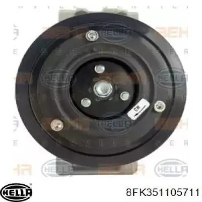 Компрессор кондиционера 8FK351105711 HELLA