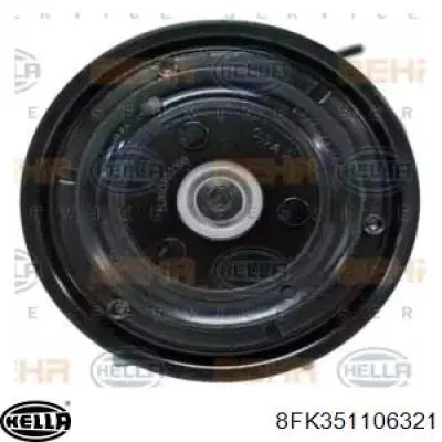 Компрессор кондиционера 8FK351106321 HELLA