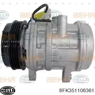 Компрессор кондиционера 8FK351106361 HELLA