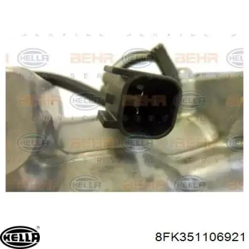 Компрессор кондиционера 8FK351106921 HELLA