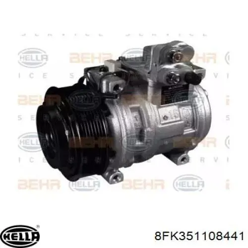 Компрессор кондиционера 8FK351108441 HELLA