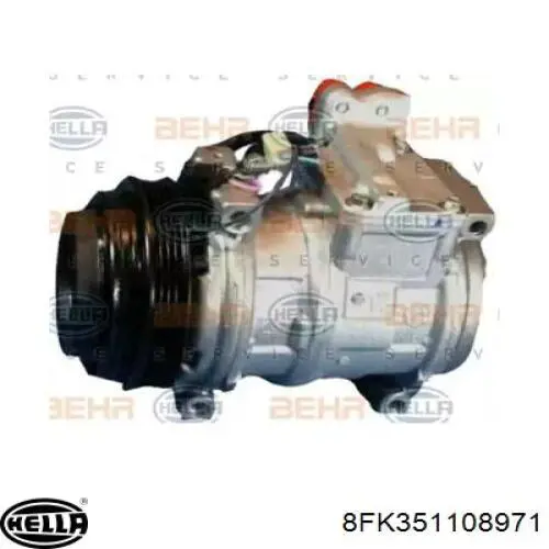 89414 Nissens Компрессор хладагента