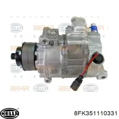 Компрессор кондиционера 8FK351110331 HELLA