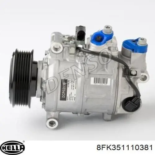 Компрессор кондиционера 8FK351110381 HELLA