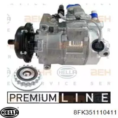 Компрессор кондиционера 8FK351110411 HELLA