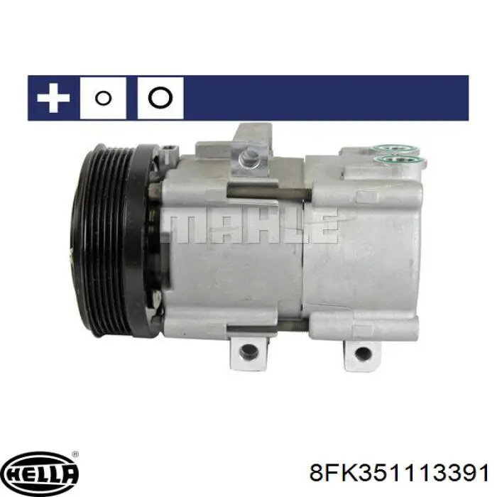 R21BYU19D629AA Ford Компрессор хладагента