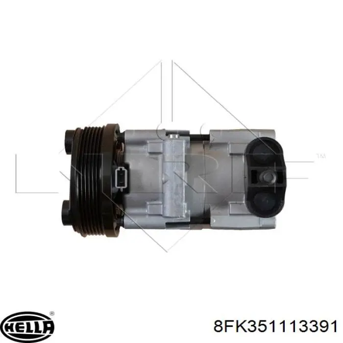 8FK351113391 HELLA Компрессор хладагента