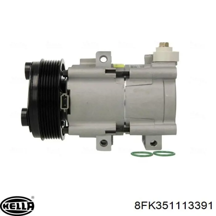 Компрессор системы кондиционирования HELLA 8FK351113391 цена, от 139.69 USD
