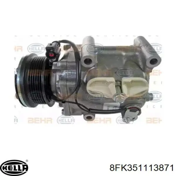 Компрессор кондиционера 8FK351113871 HELLA