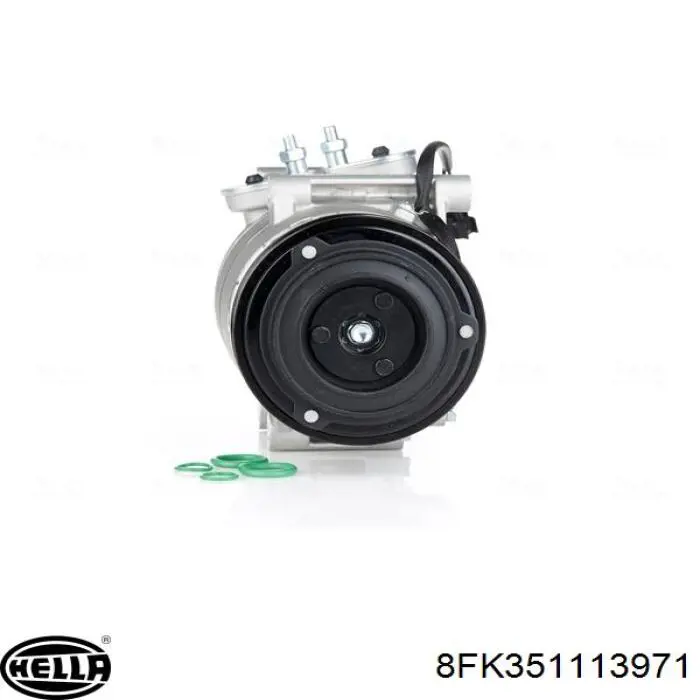 Купить 8FK351113971 HELLA Компрессор климатической установки