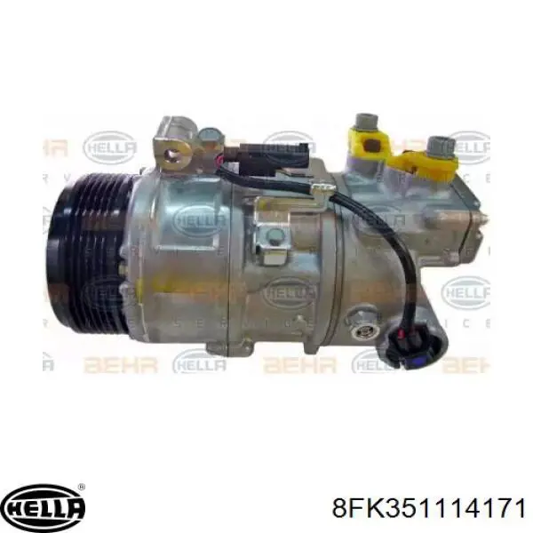 Компрессор кондиционера 8FK351114171 HELLA