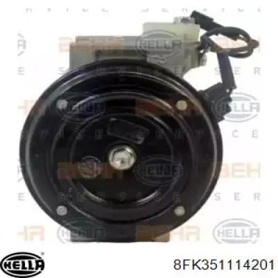 Compresor de aire acondicionado 8FK351114201 HELLA