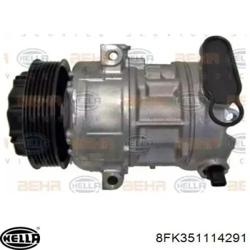 Компрессор кондиционера 93190815 Fiat/Alfa/Lancia