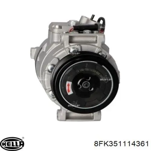 Компрессор кондиционера 8FK351114361 HELLA