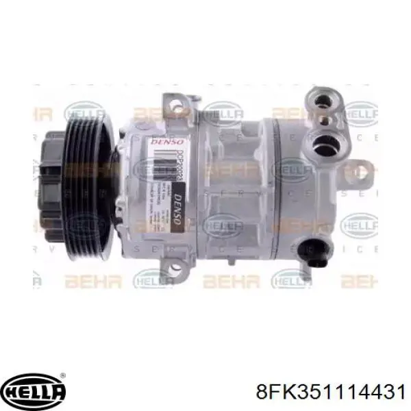 Компрессор кондиционера 8FK351114431 HELLA