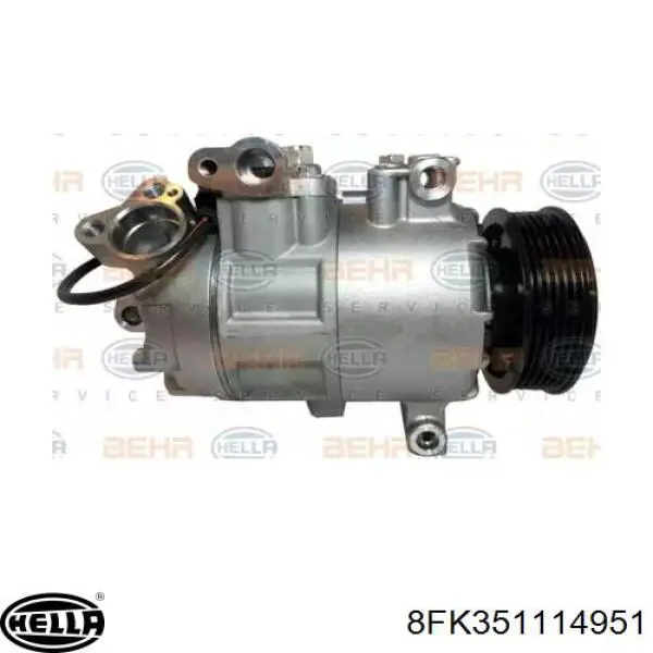 Компрессор кондиционера 8FK351114951 HELLA