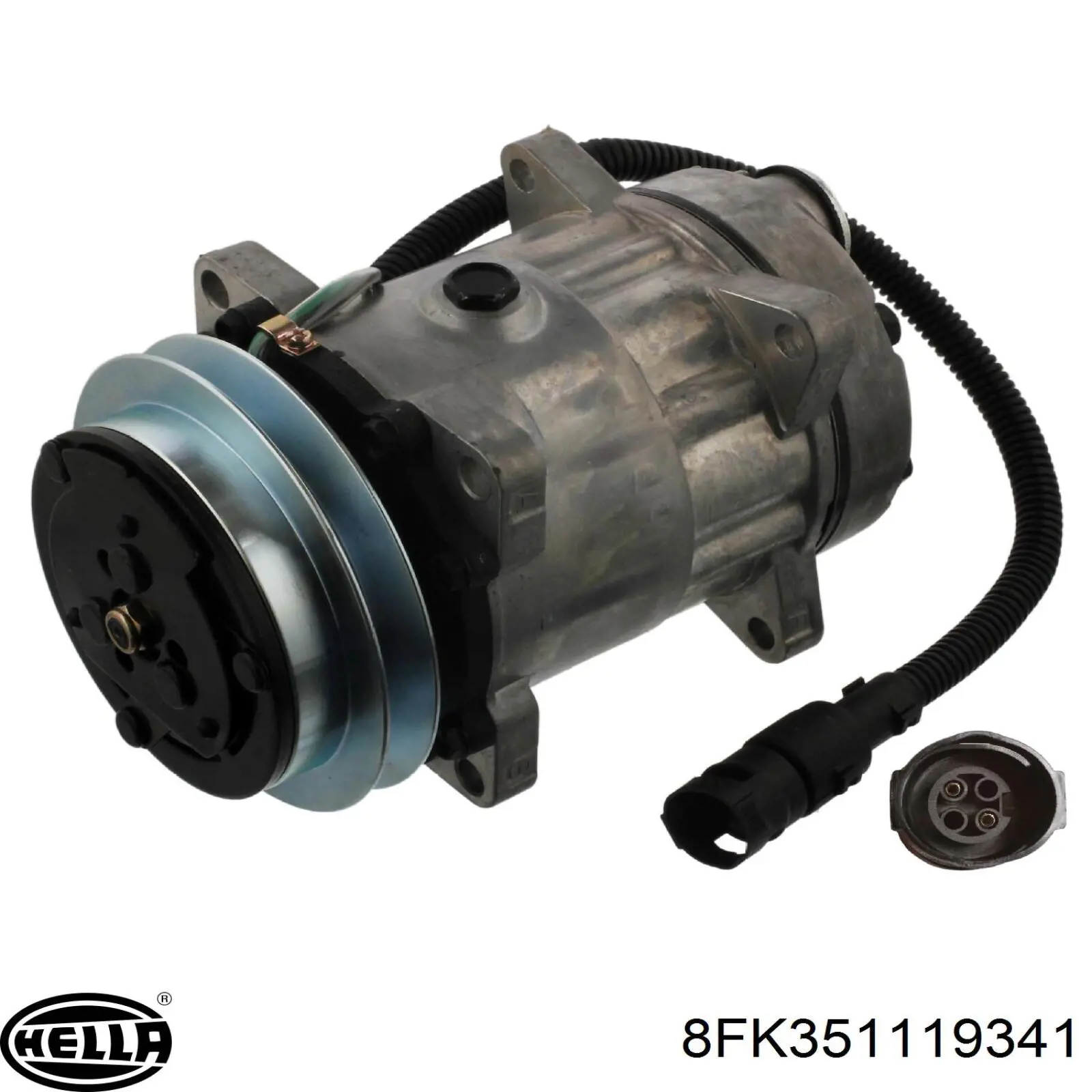 Насос кондиционера DAF 1638737