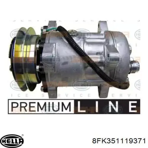 Компрессор системы кондиционирования Nissens 89220 цена, от 184.08 USD