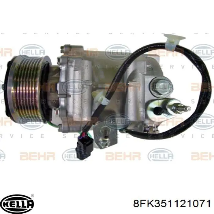 Компрессор системы кондиционирования Honda 38810RZVG01 цена, от 240.23 USD