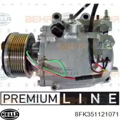 Купить 38810RZVG01 Honda Компрессор климатической установки