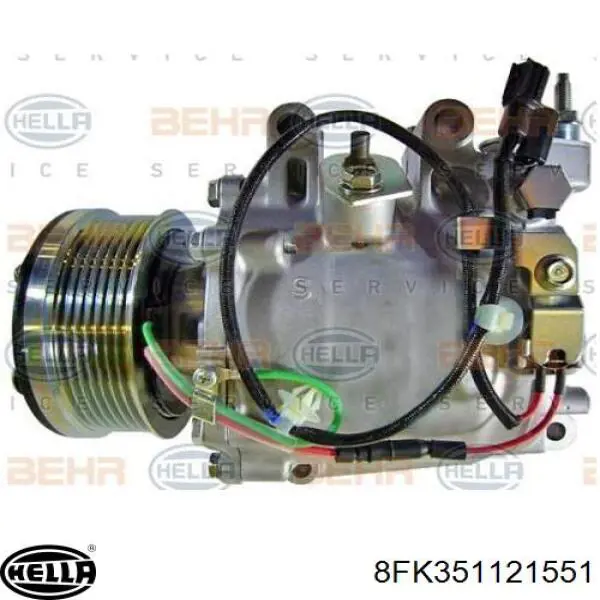 Компрессор кондиционера 8FK351121551 HELLA