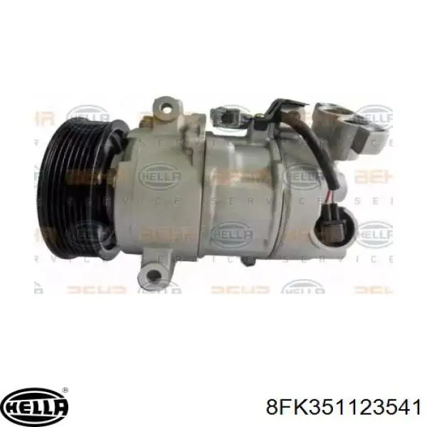 Компрессор кондиционера GE4471500013 Ford