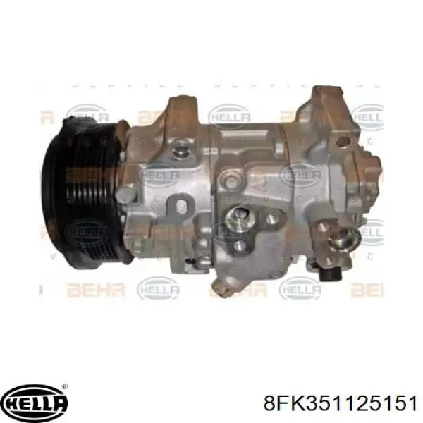 Компрессор кондиционера 4472601495R MSG Rebuilding