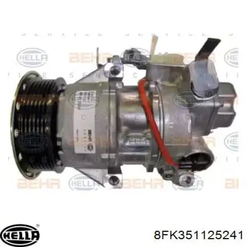 Компрессор кондиционера 8FK351125241 HELLA