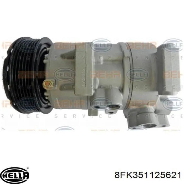 Компрессор кондиционера 8FK351125621 HELLA