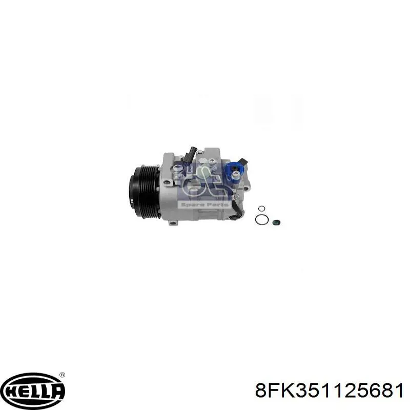 Насос кондиционера HELLA 8FK351125681