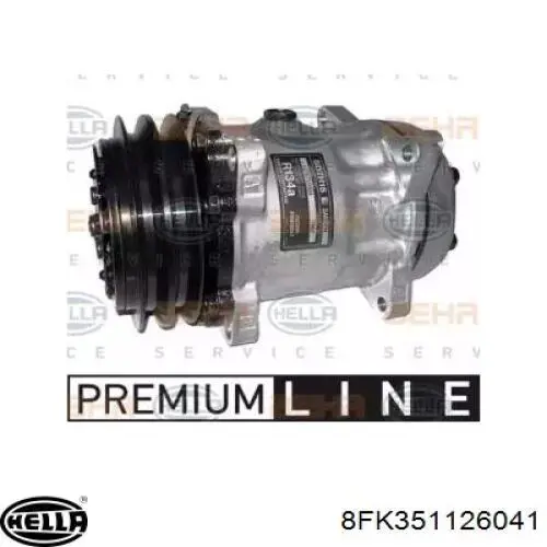 Компрессор кондиционера 8FK351126041 HELLA