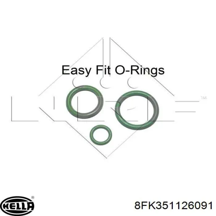 Compresor climatizador 8FK351126091 HELLA