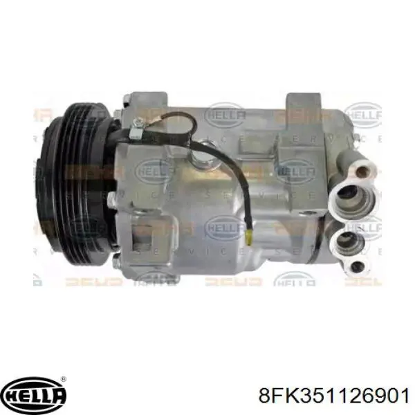 SD7V161148 MSG Rebuilding Компрессор хладагента