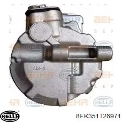 Компрессор кондиционера 8FK351126971 HELLA