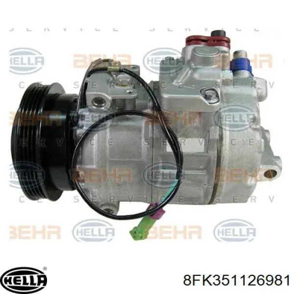Компрессор кондиционера 4471009270 MSG Rebuilding