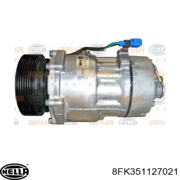 Компрессор кондиционера XM2H19D629BA Ford