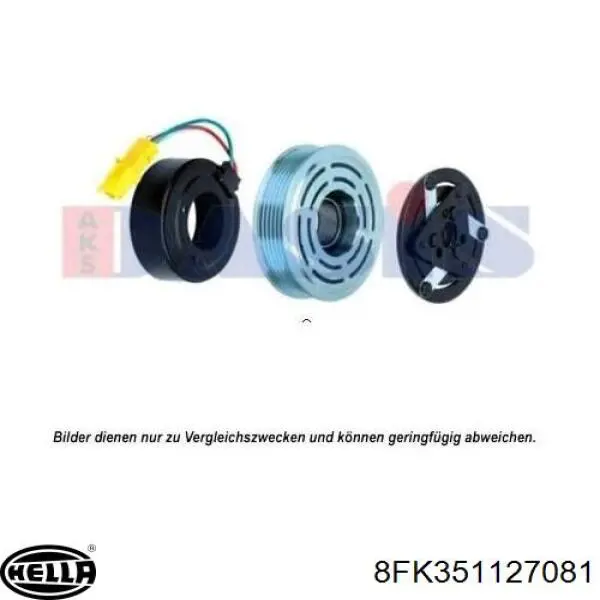 Купить SD7V161227 Sanden Компрессор климатической установки