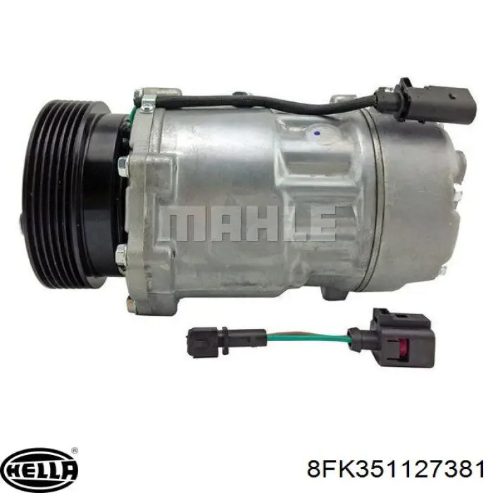 8FK351127381 HELLA Компрессор хладагента