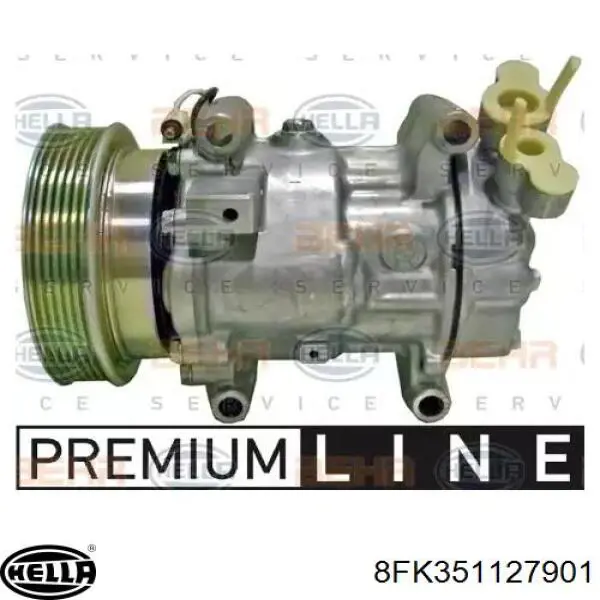 Компрессор кондиционера 8FK351127901 HELLA